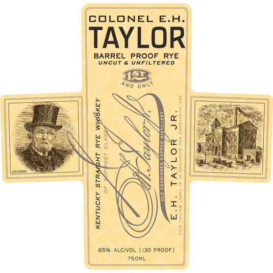 Colonel E.H. Taylor Barrel Proof Uncut & Unfiltered Kentucky Straight Rye Whiskey 750ml