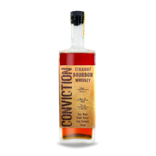 Conviction Single Barrel Straight Bourbon Whiskey 750ml