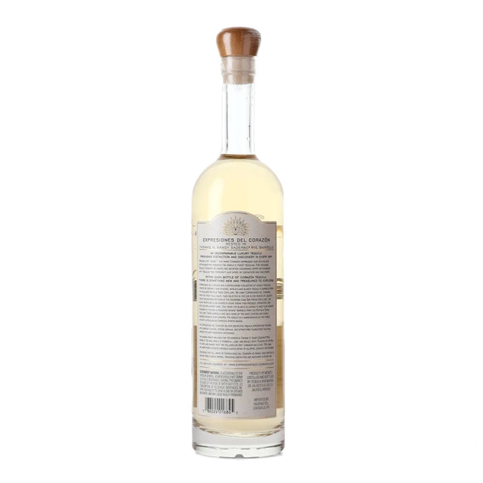 Corazon Expresiones Thomas H. Handy Anejo 750ml back
