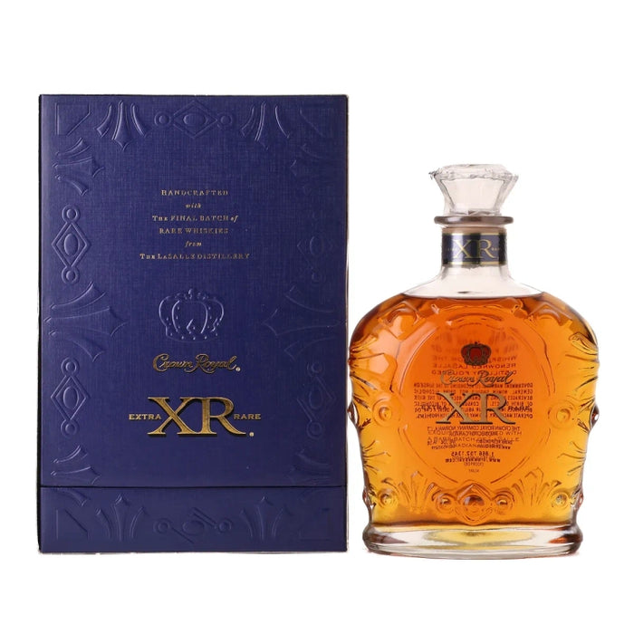 Crown Royal Blue LaSalle Edition XR Extra Rare Canadian Whisky 750ml Box