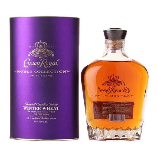 Crown Royal Noble Collection Winter Wheat Canadian Whisky 750ml Back