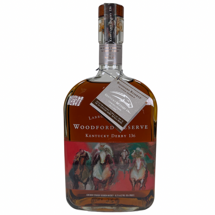 2010 Woodford Reserve Kentucky Derby 136th Edition Straight Bourbon Whiskey 1Lt.