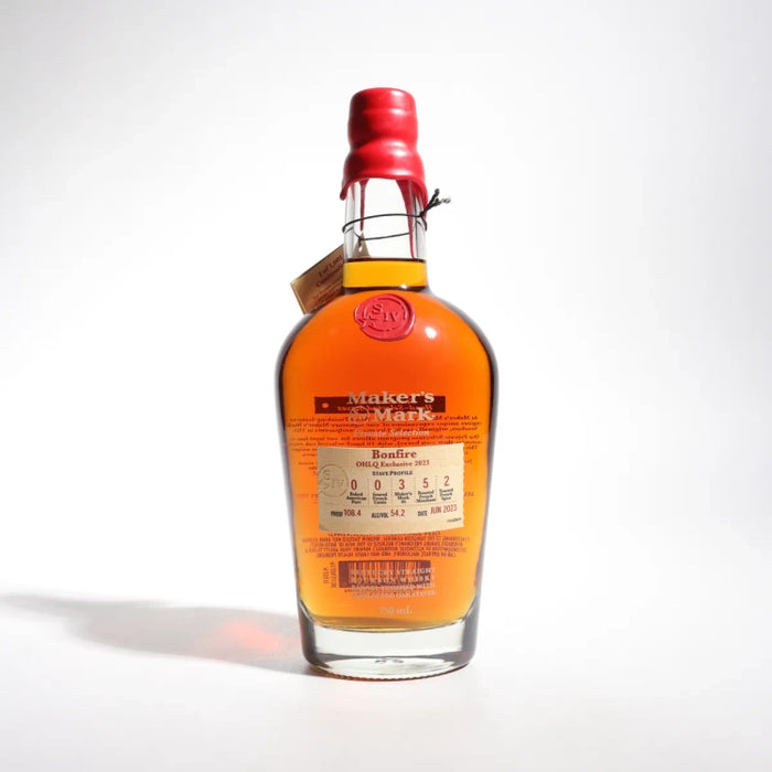 2023 Maker's Mark OHLQ Private Selection Bonfire Kentucky Straight Bourbon Whisky 750ml
