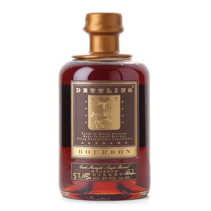 Dettling 1867 Gold Wax Cask Strength Single Barrel Straight Bourbon Whiskey 750ml