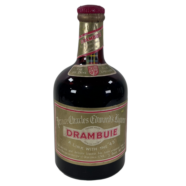 1970's Drambuie Prince Charles Edward's Liqueur 23/32 Quart - Cana