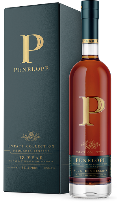 Penelope Estate Collection Founders Reserve 13 Year Old Single Barrel Straight Bourbon Whiskey 750ml