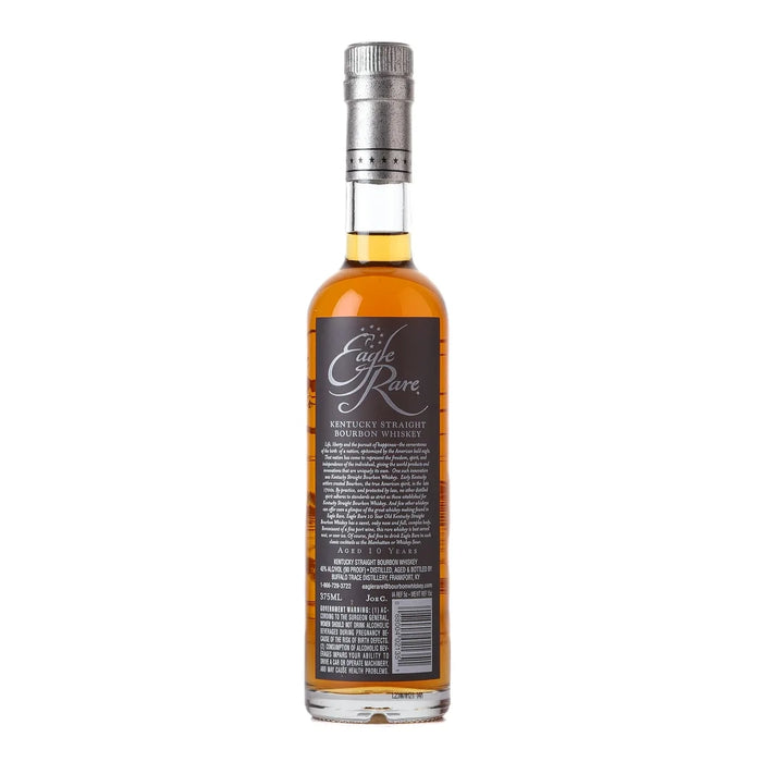 Eagle Rare 10 Year Old Single Barrel Kentucky Straight Bourbon Whiskey 375ml Back