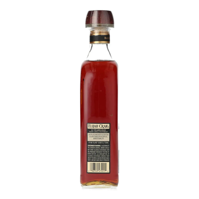 Elijah Craig Barrel Proof Batch A119 Kentucky Bourbon 750ml Side