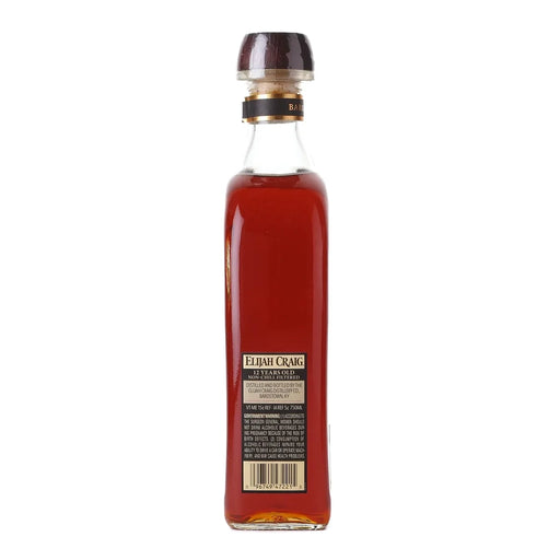 Elijah Craig Barrel Proof Batch A121 Kentucky Bourbon 750ml SIde