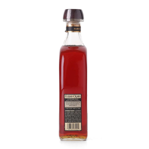 Elijah Craig Barrel Proof Batch B518 Kentucky Bourbon 750ml Side