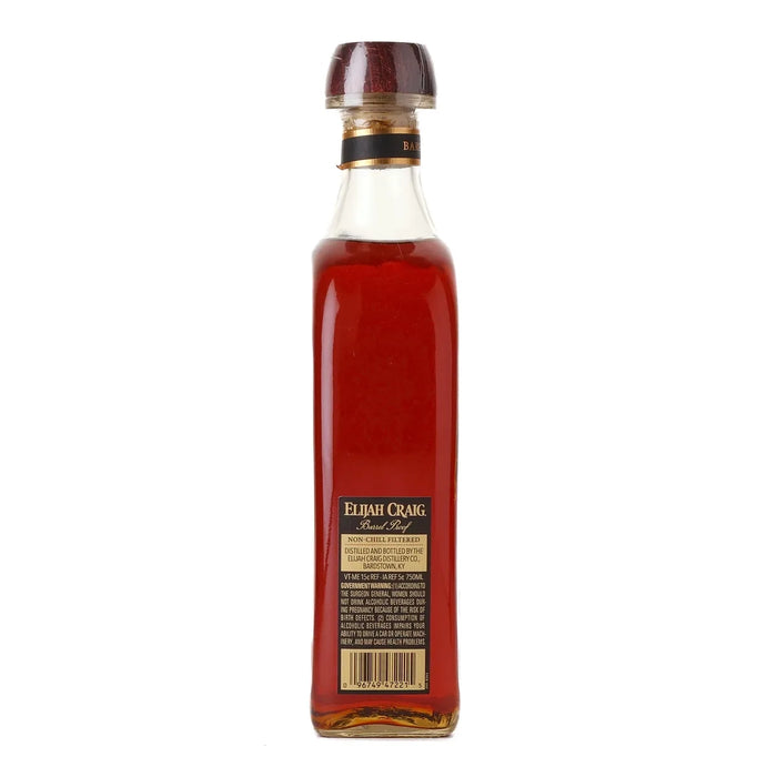Elijah Craig Barrel Proof Batch B523 Kentucky Bourbon 750ml Side