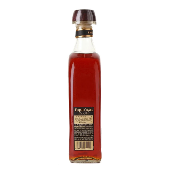Elijah Craig Barrel Proof Batch B524 Kentucky Bourbon 750ml Side