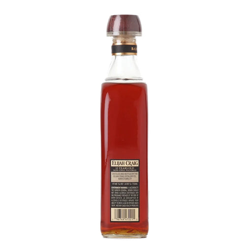 Elijah Craig Barrel Proof Batch C918 Kentucky Bourbon 750ml Side