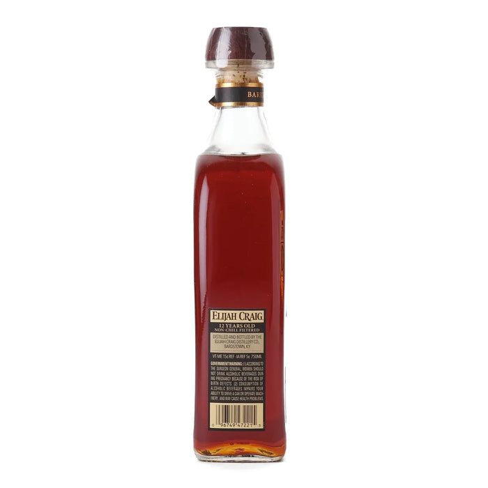 Elijah Craig Barrel Proof Batch C920 Kentucky Bourbon 750ml Side