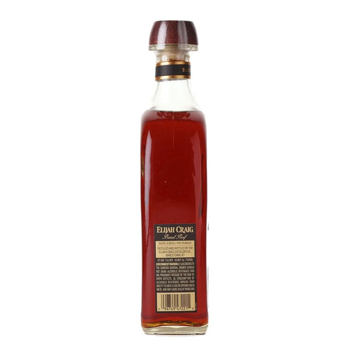 Elijah Craig Barrel Proof Batch C923 Kentucky Bourbon 750ml Side