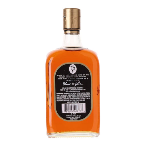 Elmer T. Lee Single Barrel Sour Mash Straight Bourbon 750ml Back