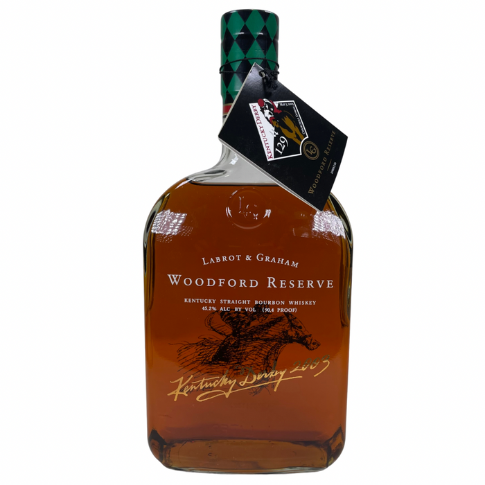 2003 Woodford Reserve Kentucky Derby 129th Edition Straight Bourbon Whiskey 1Lt.