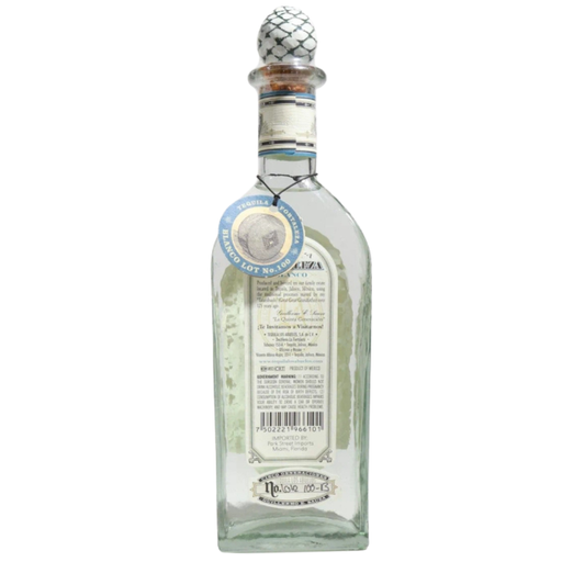 Fortaleza Blanco Lot 100B Tequila 750ml Back