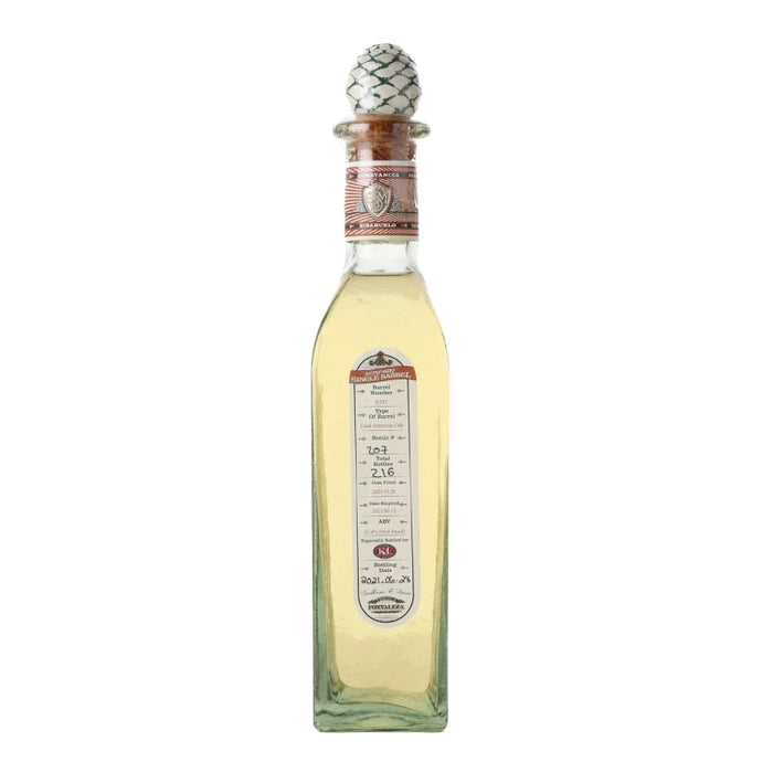 Fortaleza K&L Exclusive Single Barrel Reposado Tequila 750ml side