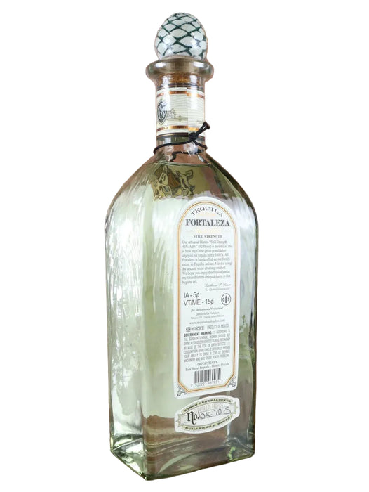 Fortaleza Still Strength Blanco Lote 20 Agaves De La Villa Tequila 750ml
