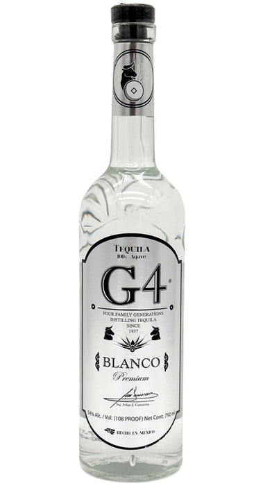 G4 108 Proof Blanco Tequila 750ml