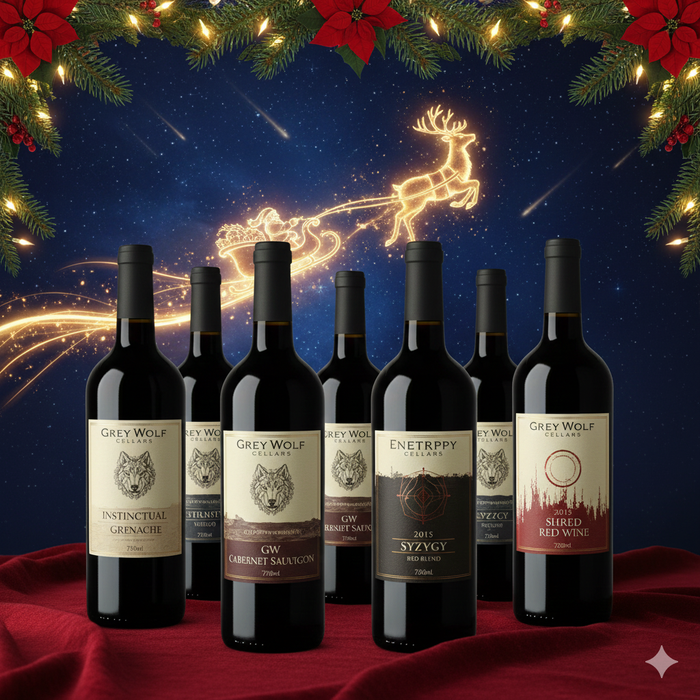 Donner's Holiday Honor California Red Wine 6-Pack Bundle