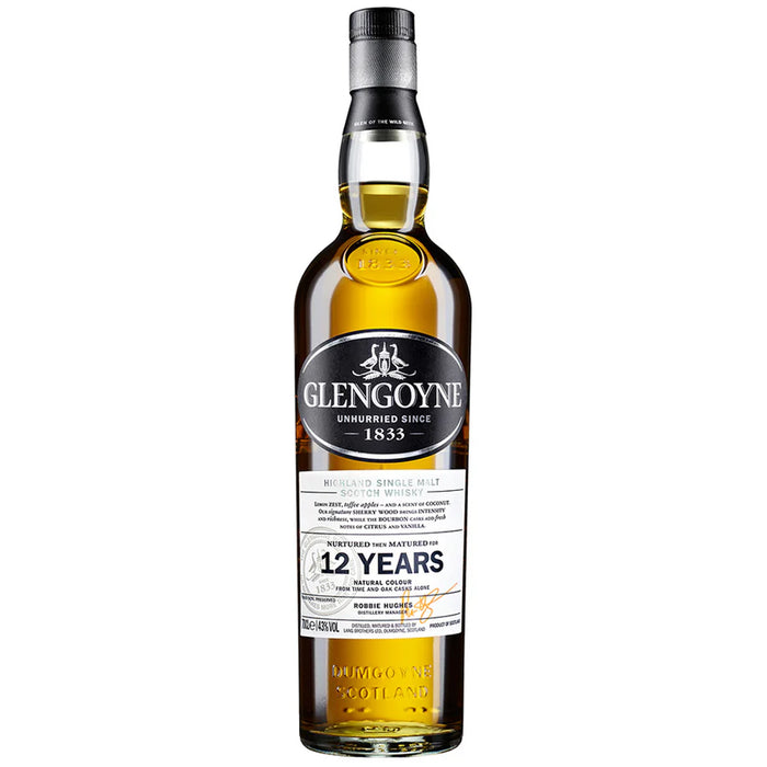 Glengoyne 12 Year Old Single Malt Scotch Whisky 750ml