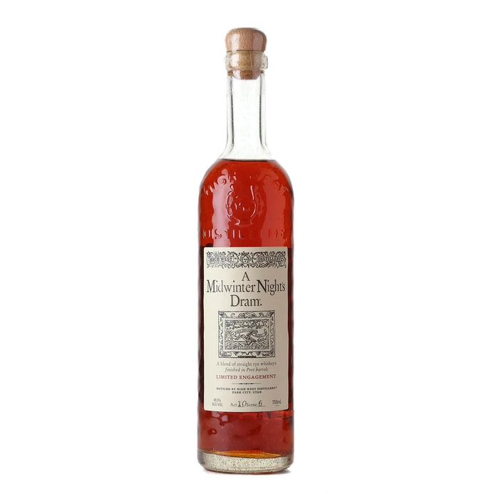 High West A Midwinter Night's Dram Act 10 Straight Rye Whiskey 750ml