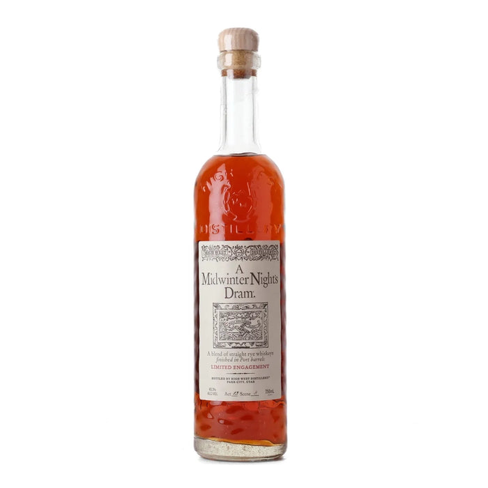 High West A Midwinter Night's Dram Act 13 Straight Rye Whiskey 750ml