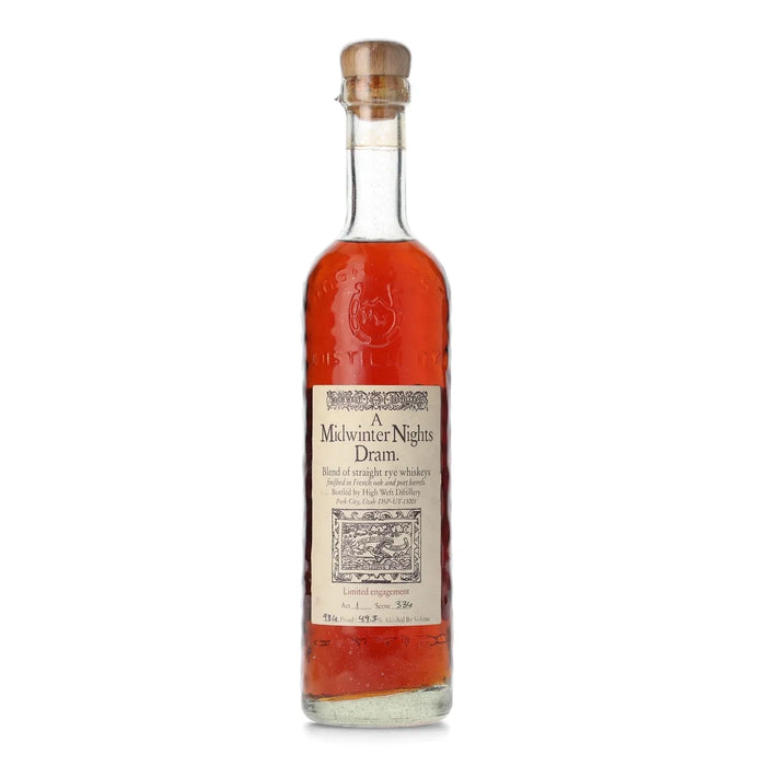 High West A Midwinter Night's Dram Act 1 Straight Rye Whiskey 750ml