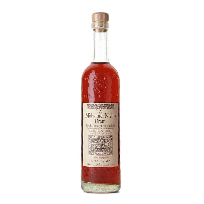 High West A Midwinter Night's Dram Act 2 Straight Rye Whiskey 750ml