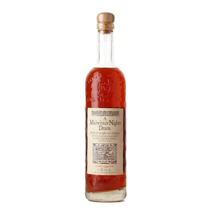 High West A Midwinter Night's Dram Act 3 Straight Rye Whiskey 750ml