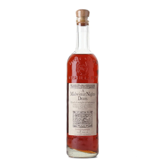 High West A Midwinter Night's Dram Act 7 Straight Rye Whiskey 750ml