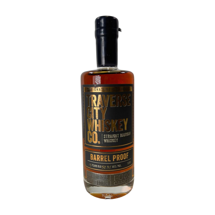 Traverse City Whiskey Co. Barrel Proof Signature Edition 15 Year Old Straight Bourbon Whiskey