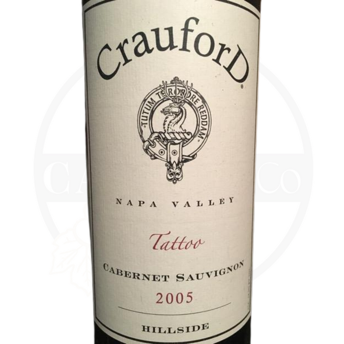 Crauford Wine Company Cabernet Sauvignon Tattoo 2005