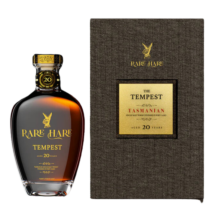 Rare Hare Tempest 20 Year Old Tasmanian Single Malt Whisky 700ml