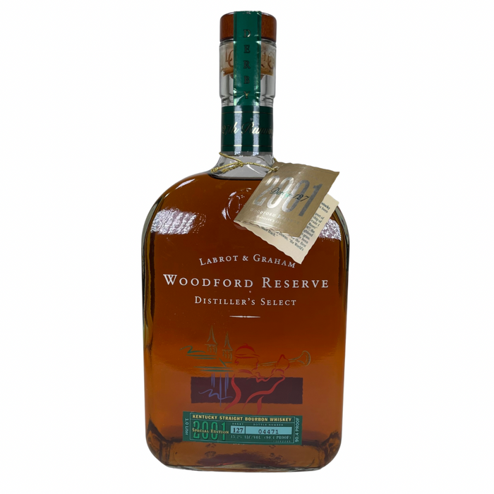 2001 Woodford Reserve Kentucky Derby 127th Edition Straight Bourbon Whiskey 750ml