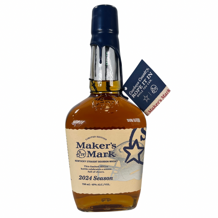 2024 Maker's Mark Dallas Cowboys Kentucky Straight Bourbon Whisky 750ml