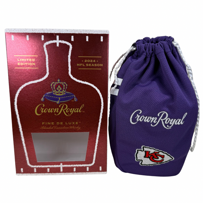 2024 Crown Royal Fine Deluxe Kansas City Chiefs Limited Edition Blended Canadian Whisky 750ml