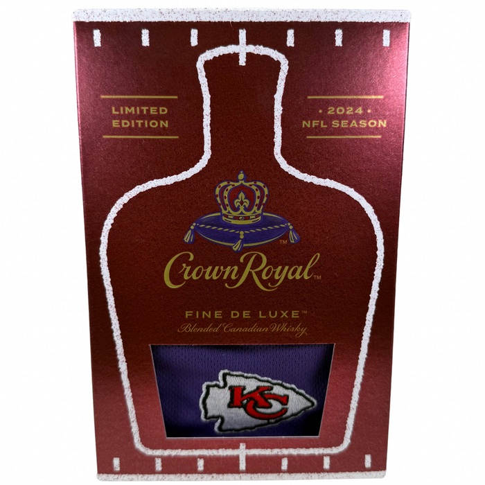 2024 Crown Royal Fine Deluxe Kansas City Chiefs Limited Edition Blended Canadian Whisky 750ml