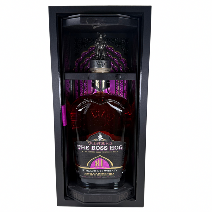 WhistlePig The Boss Hog XI The Juggernaut Straight Rye Whiskey 750ml - Damaged