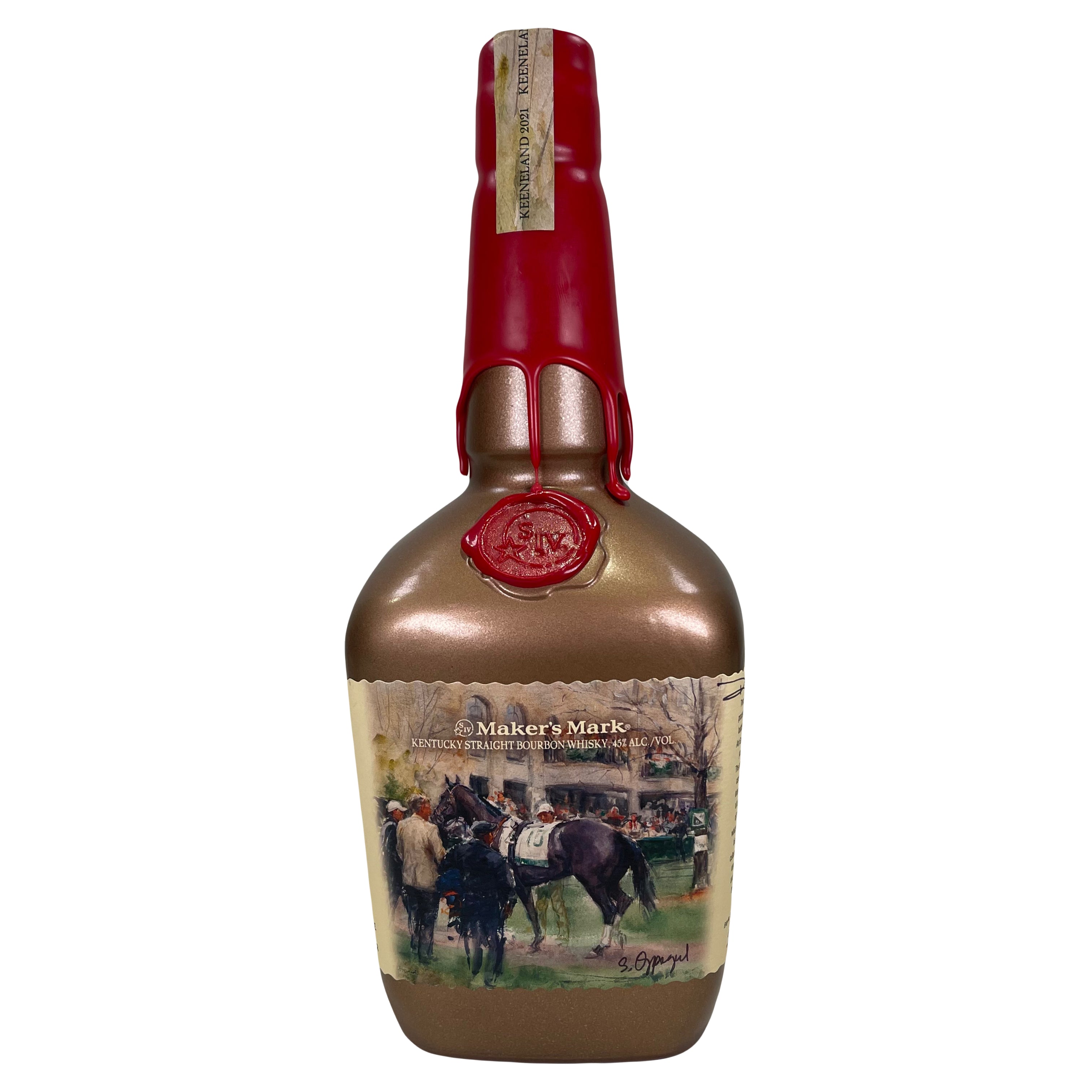 2021 Maker's Mark Red Keeneland Kentucky Straight Bourbon Whisky