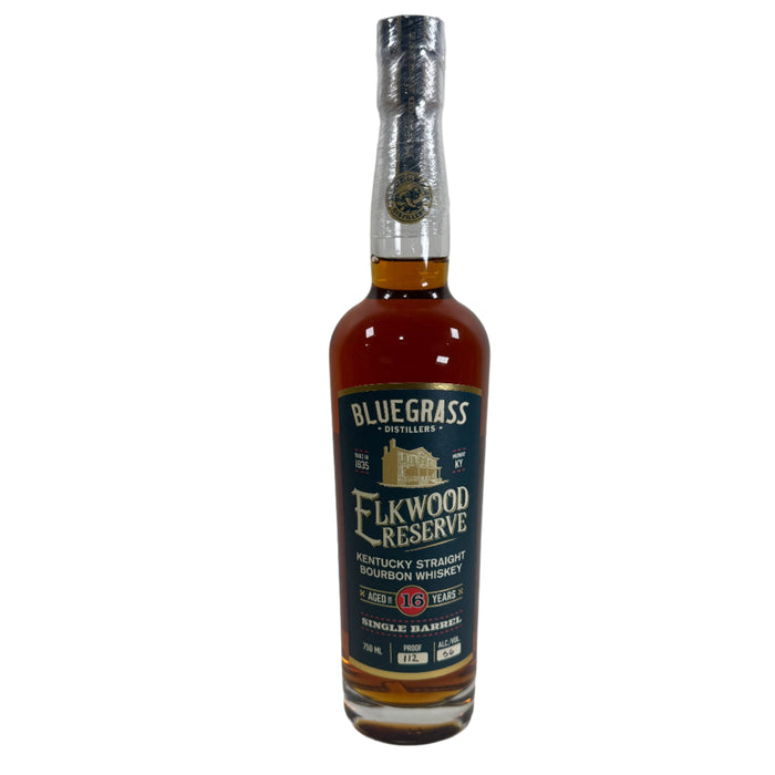 Bluegrass Distillers Elkwood Reserve 16 Year Single Barrel Straight Bourbon Whiskey 750ml
