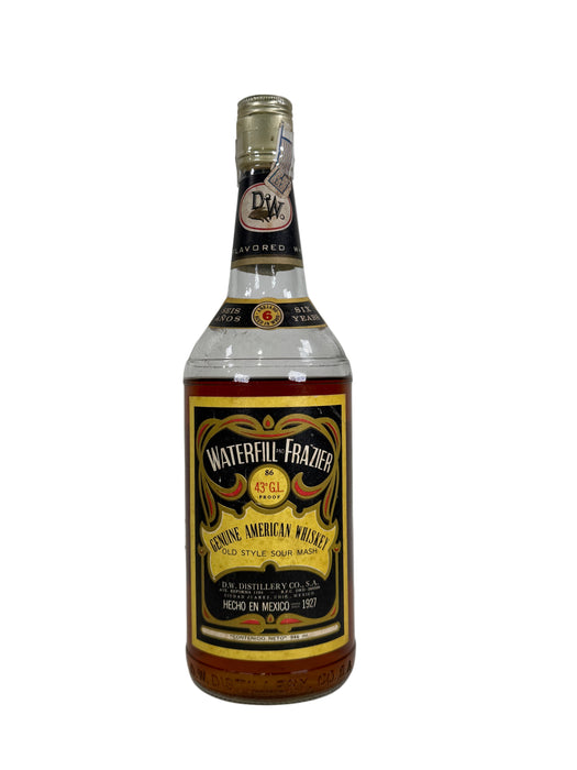 Waterfill And Frazier 6 Year Old Old Style Sour Mash Straight Whiskey 946ml