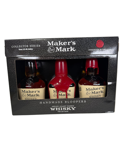 Maker's Mark Handmade Blooper's Collector Series 3 Pack Kentucky Straight Bourbon Whisky 375ml