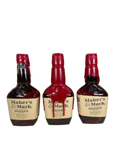 Maker's Mark Handmade Blooper's Collector Series 3 Pack Kentucky Straight Bourbon Whisky 375ml