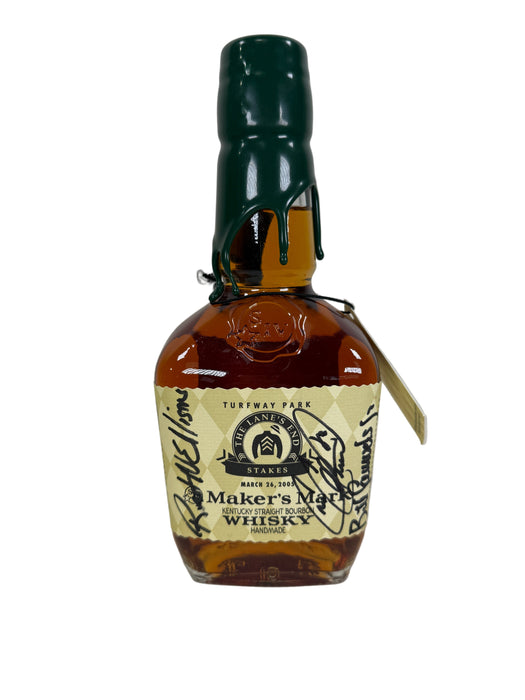 2005 Maker's Mark 'Turfway Park' Kentucky Straight Bourbon Whiskey 375ml Signed