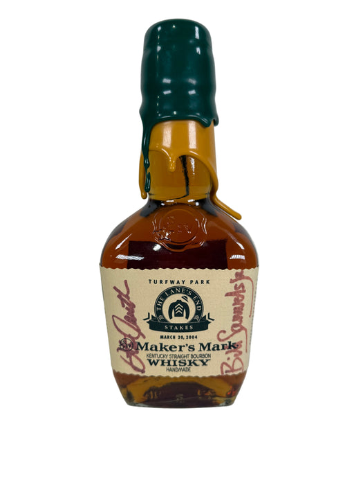 2004 Maker's Mark 'Turfway Park' Kentucky Straight Bourbon Whiskey 375ml Signed