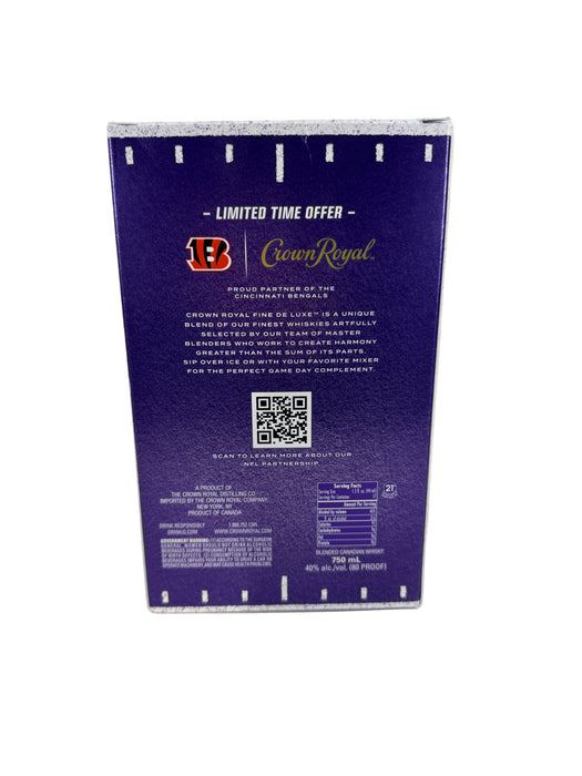 2025 Crown Royal Cincinnati Bengals Canadian Whisky 750ml