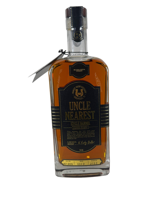 Uncle Nearest Single Barrel Blues City's Finest Tennessee Whiskey 750ml